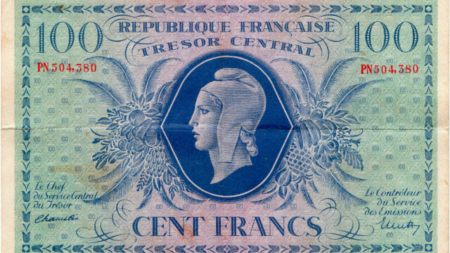 100 francs Marianne type 1943