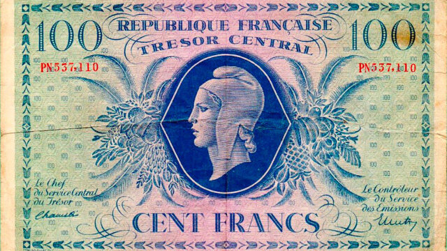 100 francs Marianne type 1943