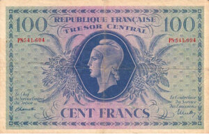 100 francs Marianne type 1943