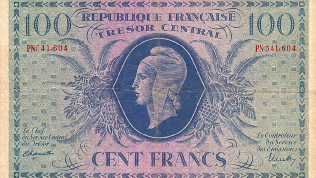 100 francs Marianne type 1943