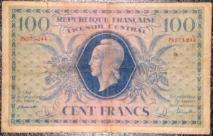 100 francs Marianne type 1943