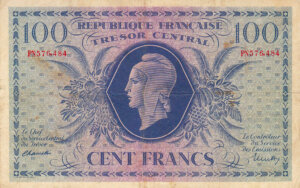 100 francs Marianne type 1943