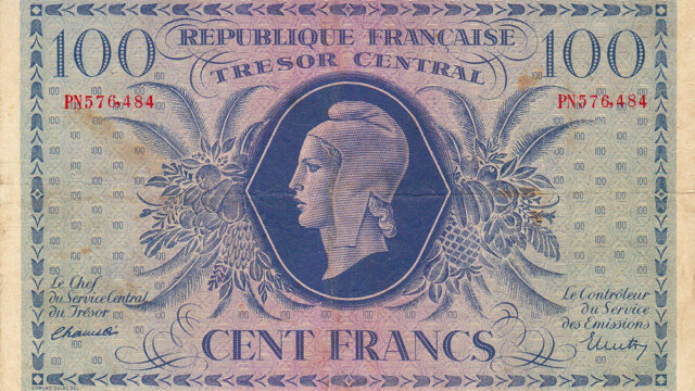 100 francs Marianne type 1943