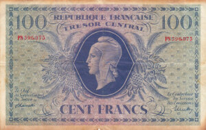 100 francs Marianne type 1943