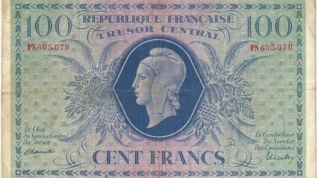 100 francs Marianne type 1943