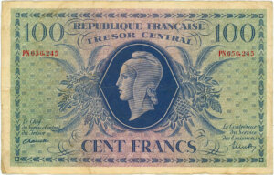 100 francs Marianne type 1943