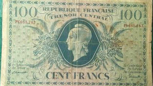 100 francs Marianne type 1943