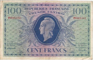 100 francs Marianne type 1943