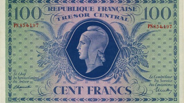 100 francs Marianne type 1943