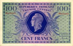 100 francs Marianne type 1943