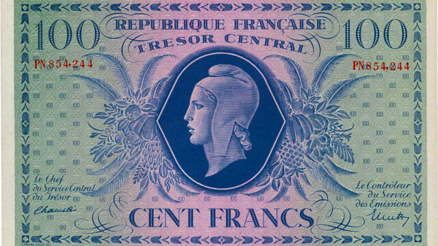 100 francs Marianne type 1943