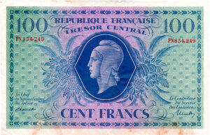 100 francs Marianne type 1943