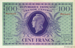 100 francs Marianne type 1943