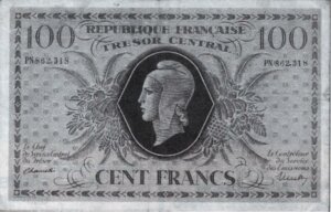 100 francs Marianne type 1943