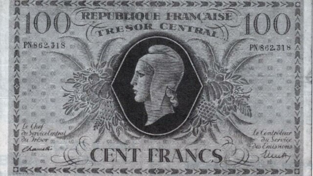 100 francs Marianne type 1943