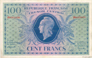 100 francs Marianne type 1943