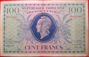 100 francs Marianne type 1943