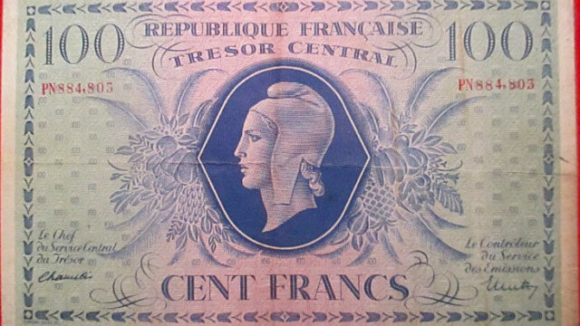 100 francs Marianne type 1943