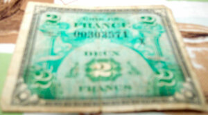 2 francs Drapeau type 1944