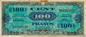 100 francs Drapeau type 1944