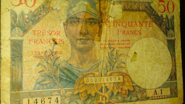 50 francs Trésor Français type 1947