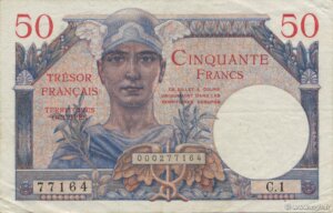 50 francs Trésor Français type 1947