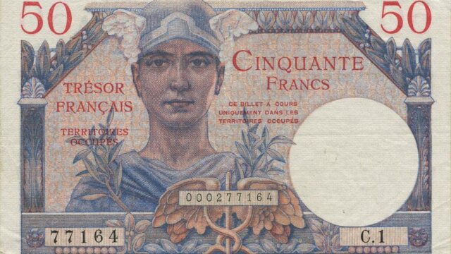 50 francs Trésor Français type 1947