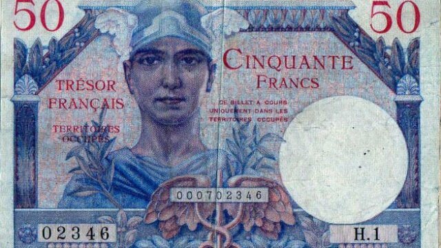 50 francs Trésor Français type 1947