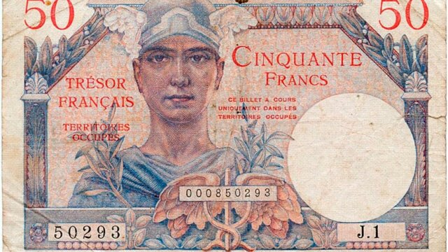 50 francs Trésor Français type 1947