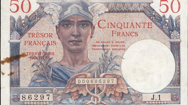 50 francs Trésor Français type 1947