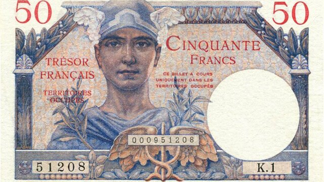 50 francs Trésor Français type 1947