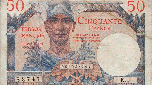 50 francs Trésor Français type 1947