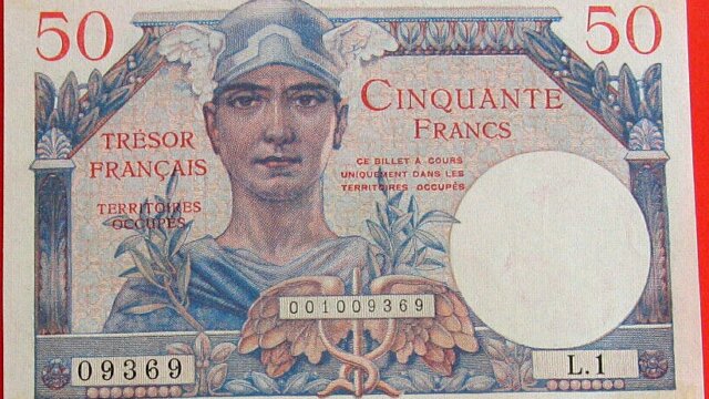 50 francs Trésor Français type 1947