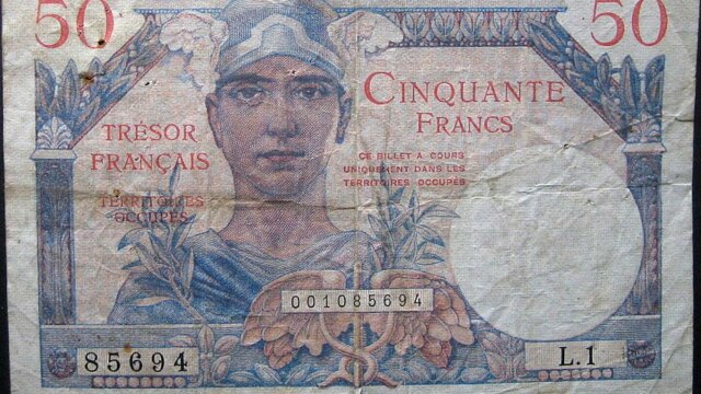 50 francs Trésor Français type 1947