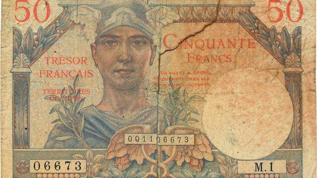 50 francs Trésor Français type 1947