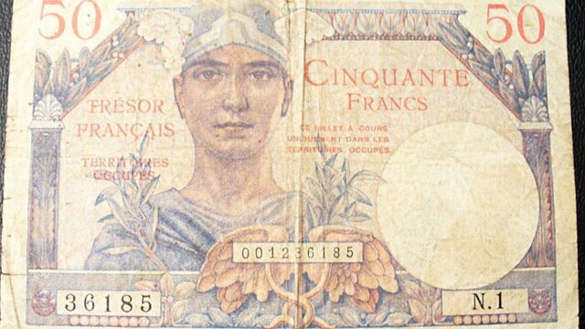 50 francs Trésor Français type 1947