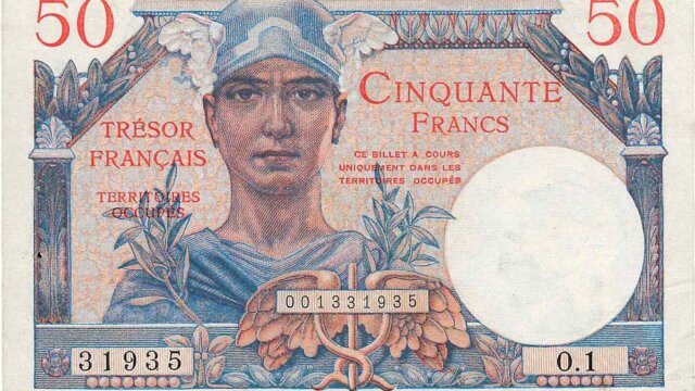 50 francs Trésor Français type 1947