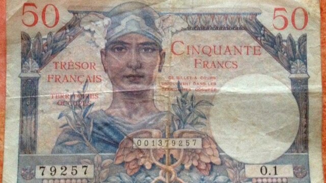 50 francs Trésor Français type 1947