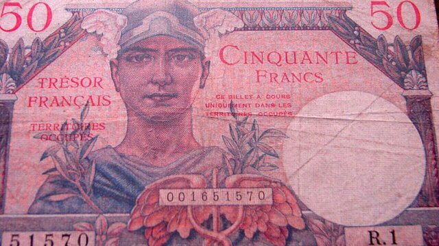 50 francs Trésor Français type 1947