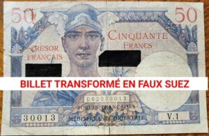 50 francs Trésor Français type 1947