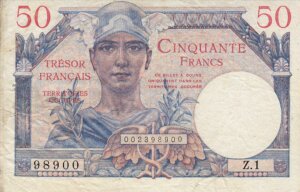 50 francs Trésor Français type 1947