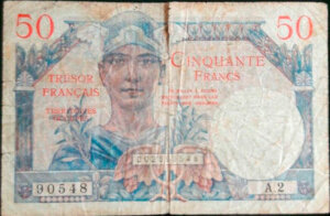 50 francs Trésor Français type 1947