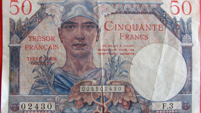 50 francs Trésor Français type 1947