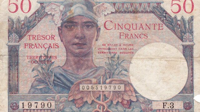 50 francs Trésor Français type 1947