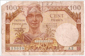 100 francs Trésor Français type 1947