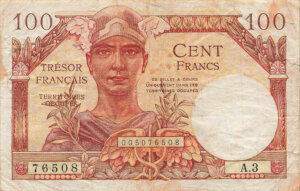 100 francs Trésor Français type 1947