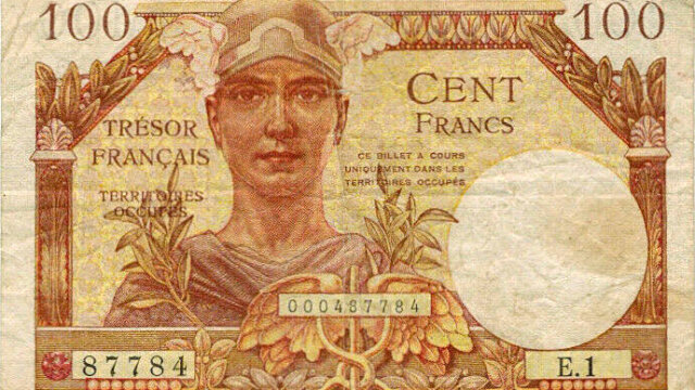 100 francs Trésor Français type 1947