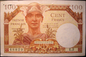 100 francs Trésor Français type 1947