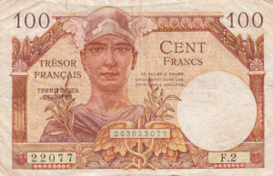 100 francs Trésor Français type 1947