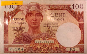 100 francs Trésor Français type 1947